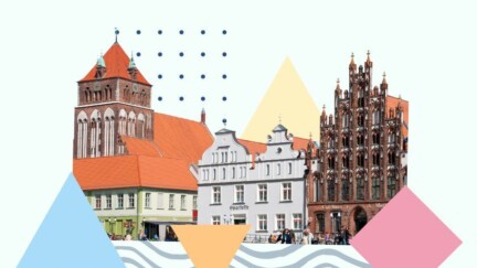 Das Stadtzentrum von Greifswald