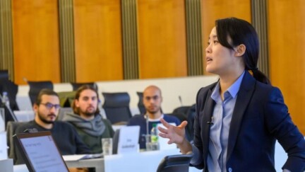 Ein Vortrag in einem Seminar der ESMT