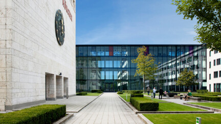 Campus der HDBW in München-Riem.