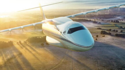 Konzeptstudie eines hybrid-elektrischen Regionalflugzeugs